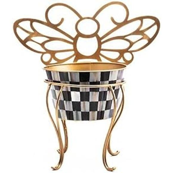 Brand New Mackenzie-Childs Queen Bee Plant Holder - Picture 1 of 4